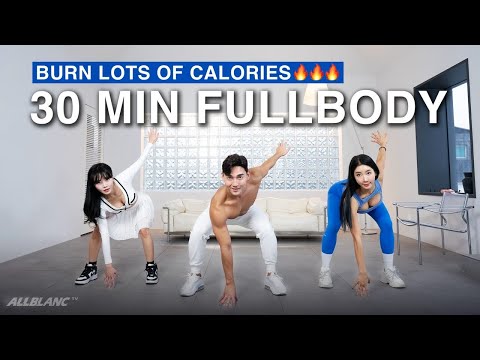 Do This Everyday for Fat <strong>Burning</strong> (30m <strong>Home</strong> Cardio) l 30분 땀범벅 다이어트 홈트레이닝 (전신)