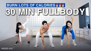 Do This Everyday for Fat Burning (30m Home Cardio) l 30분 땀범벅 다이어트 홈트레이닝 (전신)