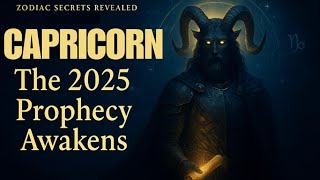 CAPRICORN ♑ The Lost Architect Code of 2025 — The Prophecy Hidden in Your Bloodline ”