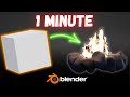 Create fire in blender in 1 minute