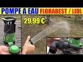 pompe a eau lidl florabest immergée ftp 400