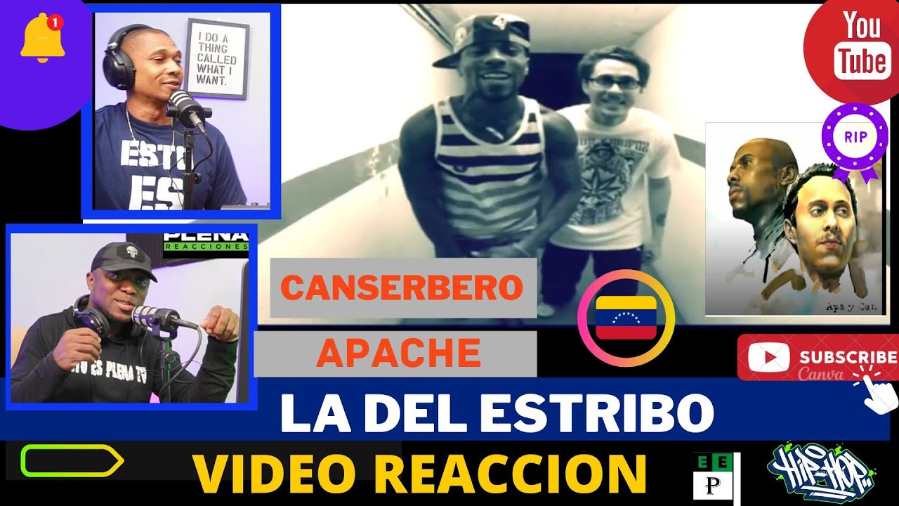 |PANAMEÑO REACCIONA| CANSERBERO❌️APACHE - La del Estribo #RapVenezolano