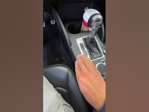 How to start an Audi if your key fob battery dies - YouTube