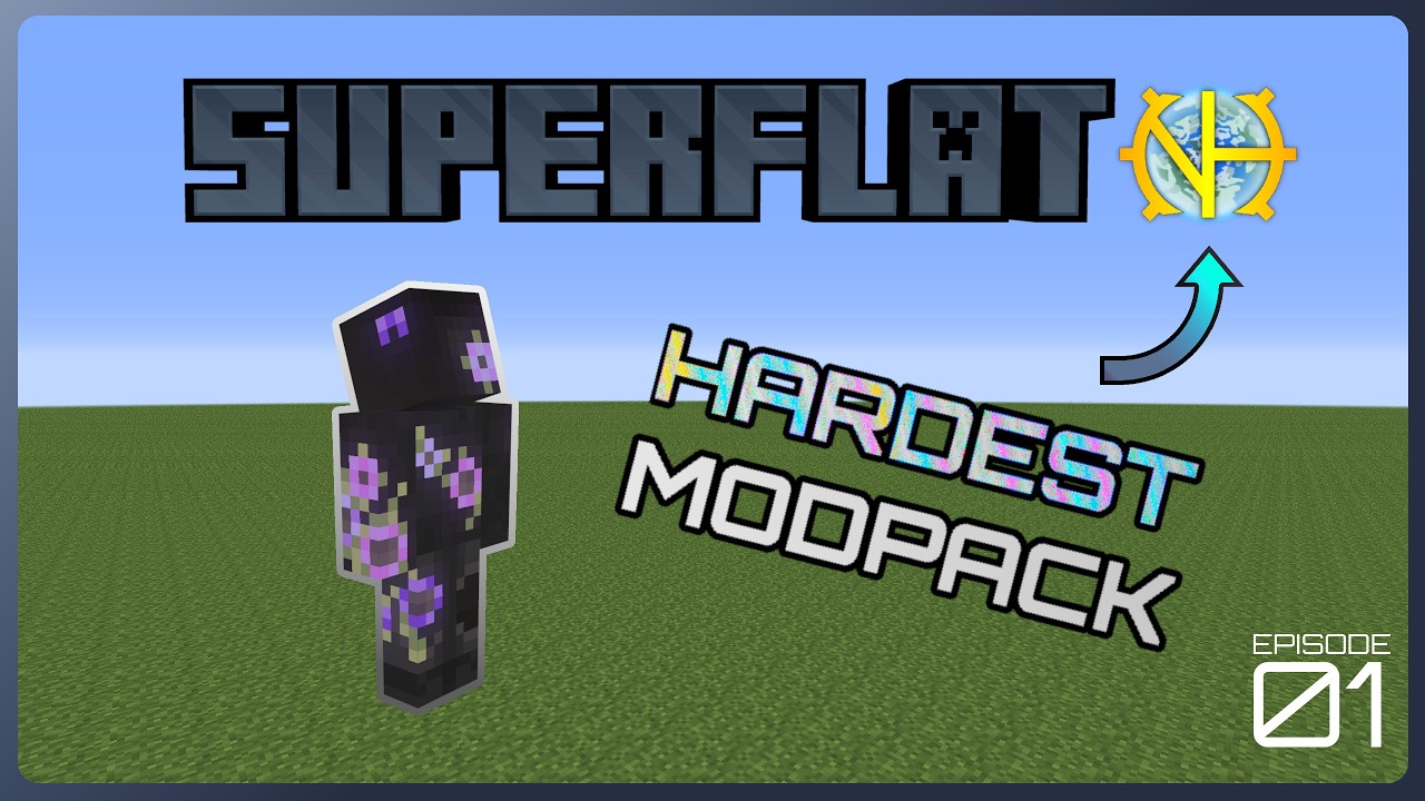 Minecraft's Hardest Modpack but Superflat - GT:NH Ep. 1 - YouTube