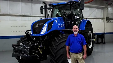 Jak široký je traktor New Holland T7?