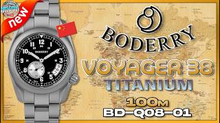 Details Best Chinese Microbrand Out There! | Boderry Voyager 38mm 100m Titanium Quartz BD-Q08-01B News