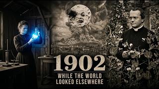 1902: Two Minutes to Erase a City. Four Years to Find a Sun. 36 Years to Read a Monk's Notes