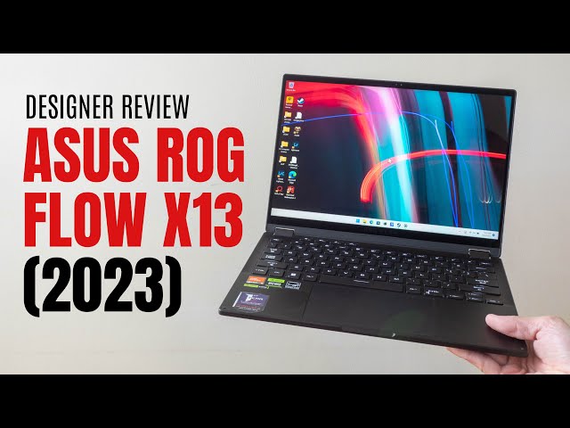 ASUS ROG Flow X13 (2023) review: Beautiful 1.3kg Gaming Laptop 
