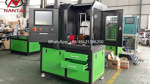 Nantai EUI/EUP test bench EUS3800 diesel test bench with cambox manual，how to install use the cambox