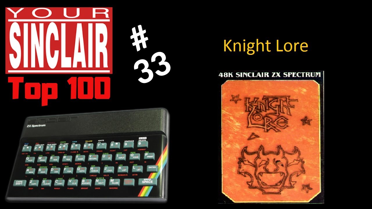 #33 Knight Lore - Your Sinclair Top 100 Speccy Games