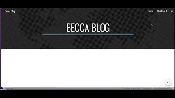 Publish Blog in Google Sites