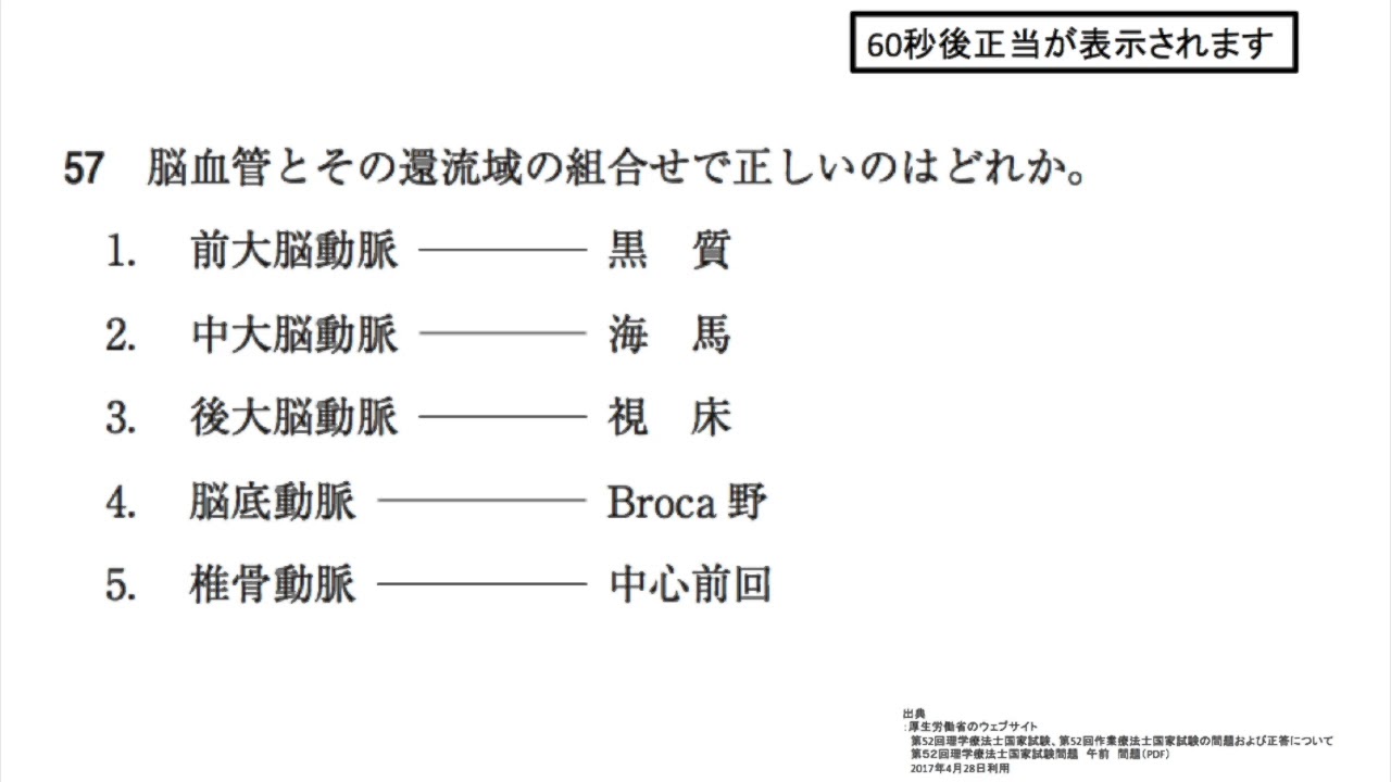 2 8 3 循環器系 下肢の脈管 国試過去問 黒澤一弘 Note