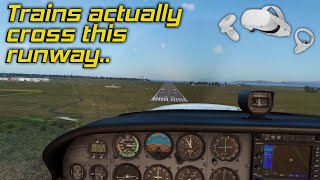 X Plane 12: Gisborne Airport New Zealand (NZGS) in VR - RTX 4090 Ultra Graphics X Plane 12: Gisborne Airport New Zealand (NZGS) in VR - RTX 4090 Ultra Graphics