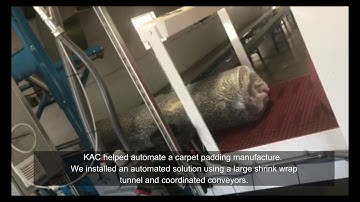 Shrink Wrap and Conveyor automation