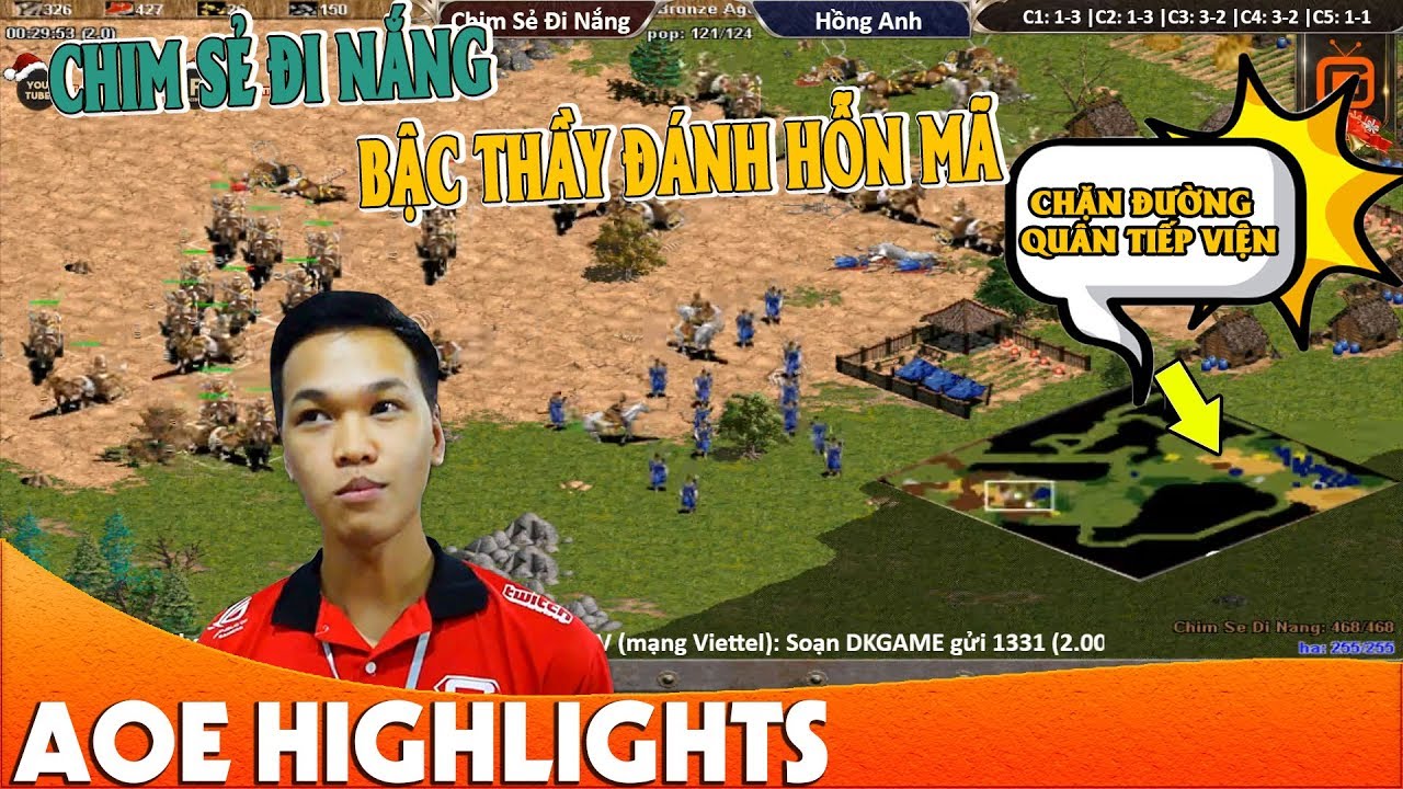 Chim Sẻ Đi Nắng: Bậc thầy đánh "Hỗn Mã" | AoE Highlight