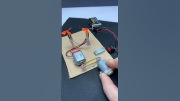 New power transfer project ideas • Dc Motor #dcmotor #tech #scienceproject #shorts #diy #dc #ideas