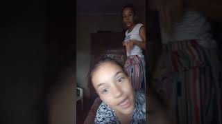 EU E MINHA PRIMA TENTANDO FAZER UM DESAFIO