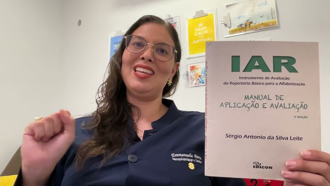 Teste de Alfabetização IAR