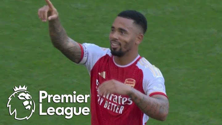 Gabriel Jesus secures three points for Arsenal v. Manchester United | Premier League | NBC Sports