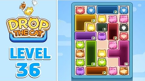 Drop The Cat Level 36 Walkthrough Solution