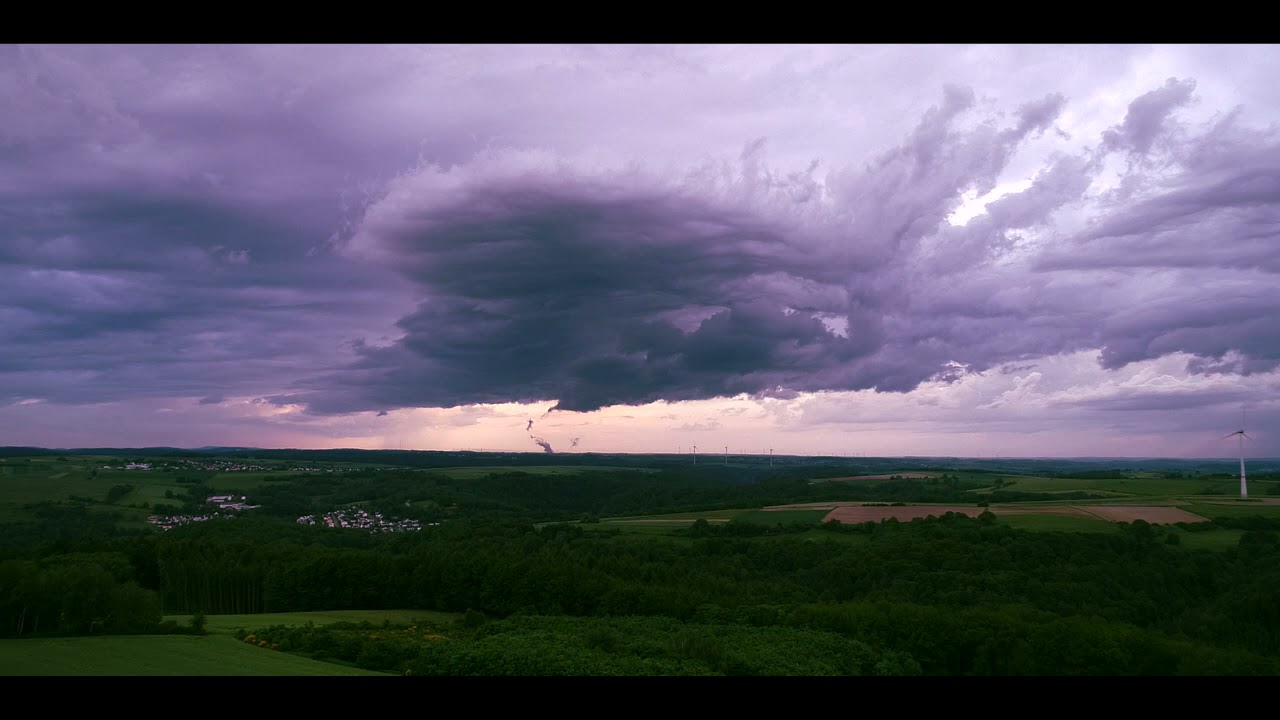 Gewitter über dem MFSV- Hermersberg