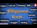 Hiligaynon words with examples learn hiligaynonilonggo to tagalog english tutorial