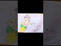CUTE GANAPATHI DRAWING IN VINAYAGA DRAWINGS #trending #ganpati
