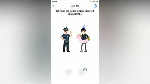 Easy Game - Why has the police officer arrested this criminal? - Level 146 solution