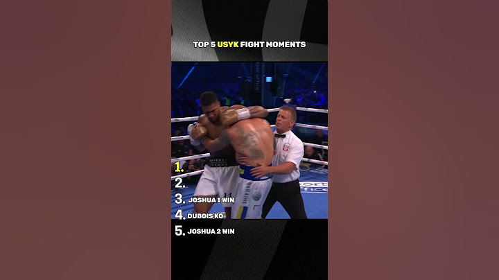 Oleksandr Usyk's Top 5 moments 👑