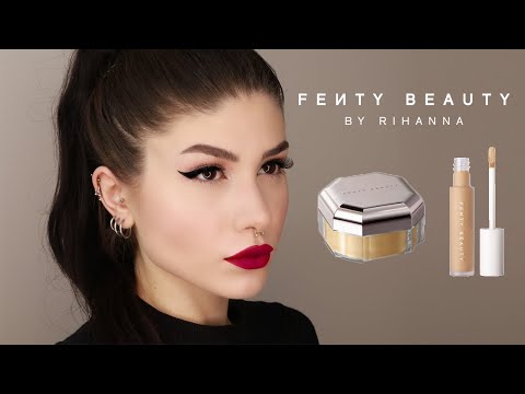 FENTY BEAUTY YENİ KAPATICI & SABİTLEME PUDRASI (4 SAAT TEST)