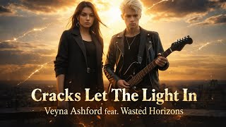 Veyna Ashford feat. Wasted Horizons - cracks let the light in | New Rock 2026 (Official Lyrics)