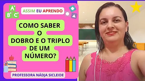 Qual é o dobro do dobro de 2?