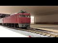 TOMIX HO EF81 300番台 シルバー ローズ 重連 の動画、YouTube動画。