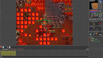 Tibia: The Grindfest (Goroma Hellhole) Demons, Dragon Lords, Fire Elementals  (Part 3 of 4)