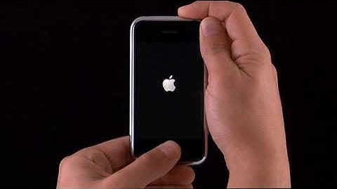 The first ever iPhone official tutorial !! [iPhone 2G 2007] & the first IOS