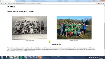 UVM Ultimate site usability test round 1 test 1