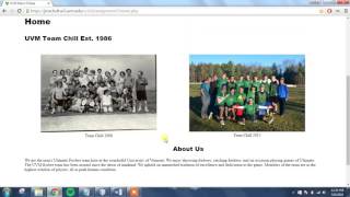 UVM Ultimate site usability test round 1 test 1