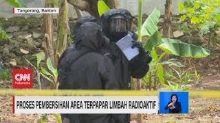 Proses Pembersihan Area Terpapar Limbah Radioaktif