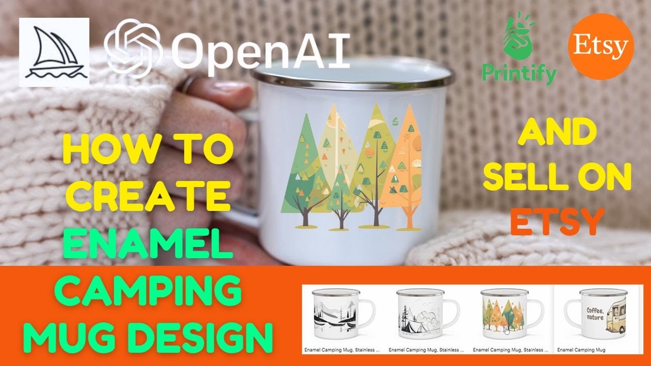 Design & Sell Custom Enamel Mugs