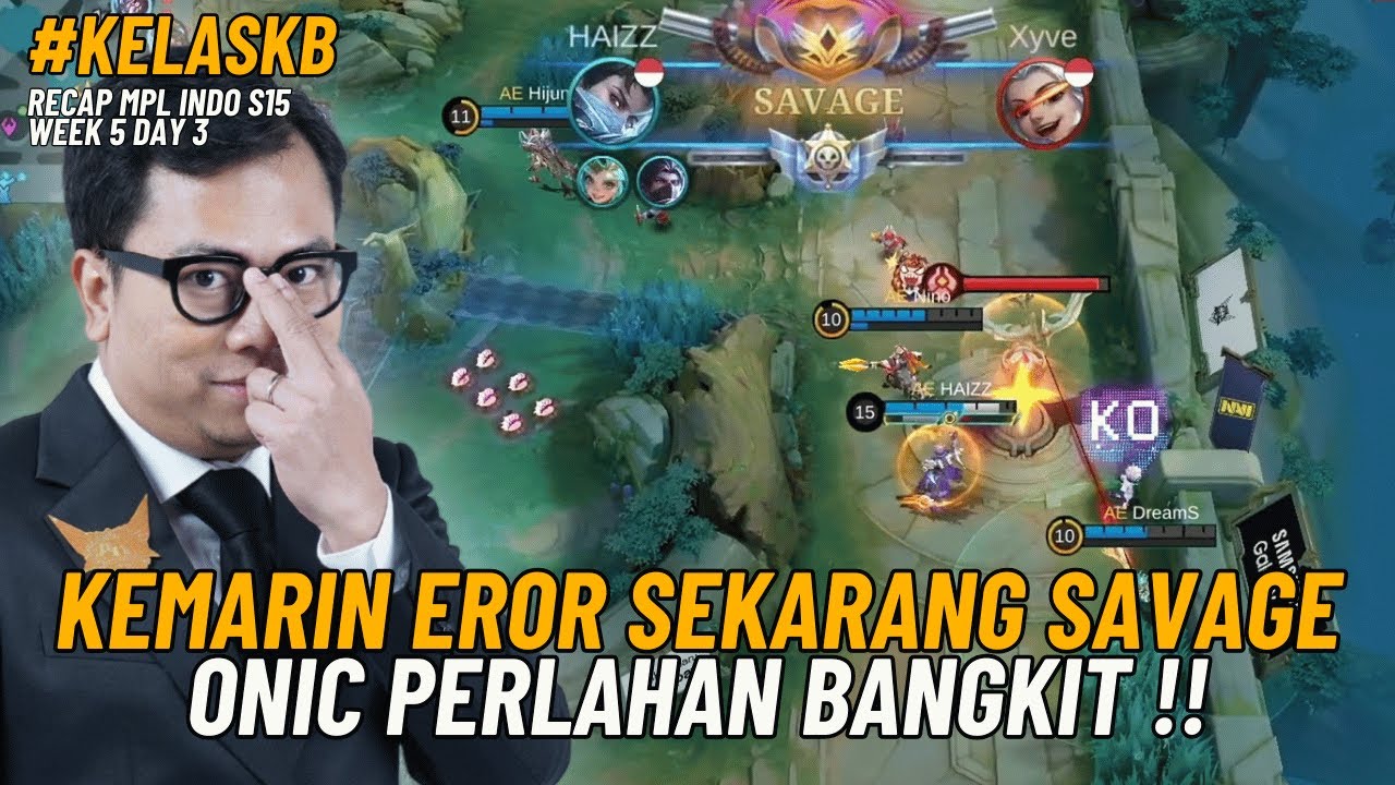 ONIC PERLAHAN BANGKIT TAPI STAY DI #7, SAVAGE BERKELAS DRI HAIZ, DEWA GAGAL TUNDUKAN TLID! 