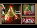 Easy Surprise decoration| canopy decoration at home| Birthday decoration