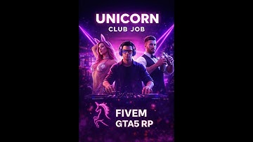 🦄 UNICORN JOB - Complete FiveM Nightclub Management Script for QB-Core 🦄