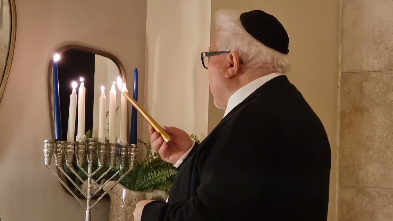 Seventh Hanukkah candle Lighting/4 December 2021 YouTube