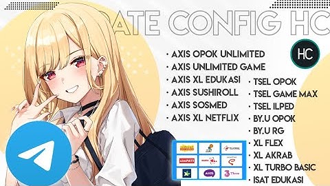 UPDATE | CONFIG HC | Axis, Xl, Telkomsel, Indosat, Support Vc [28 Januari 2023]