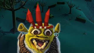 When you're walking in Morytania Swamp for the first time
