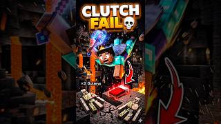 I Defeated 3 Iron Golems.Then Failed the Bed Clutch 💀 (Minecraft Short) #shorts #minecraft #trending
