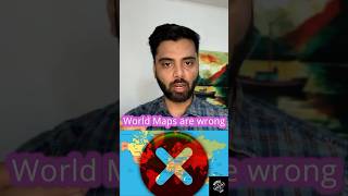 Mind-Blowing Revelation: The TRUTH About World Maps Exposed! 🌎😱 #shorts #trending #viral