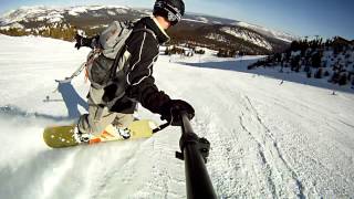 Skiing and Snowboarding Mammoth Mountain 2012 (GoPro HD)