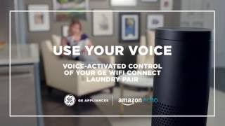 WiFi Connect Washer & Dryer with Amazon Alexa