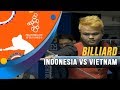 Billiard Indonesia vs Vietnam - SEA Games 2019